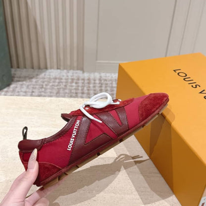 Louis Vuitton LV Sneakerina Bordeaux Red 1AIVJI