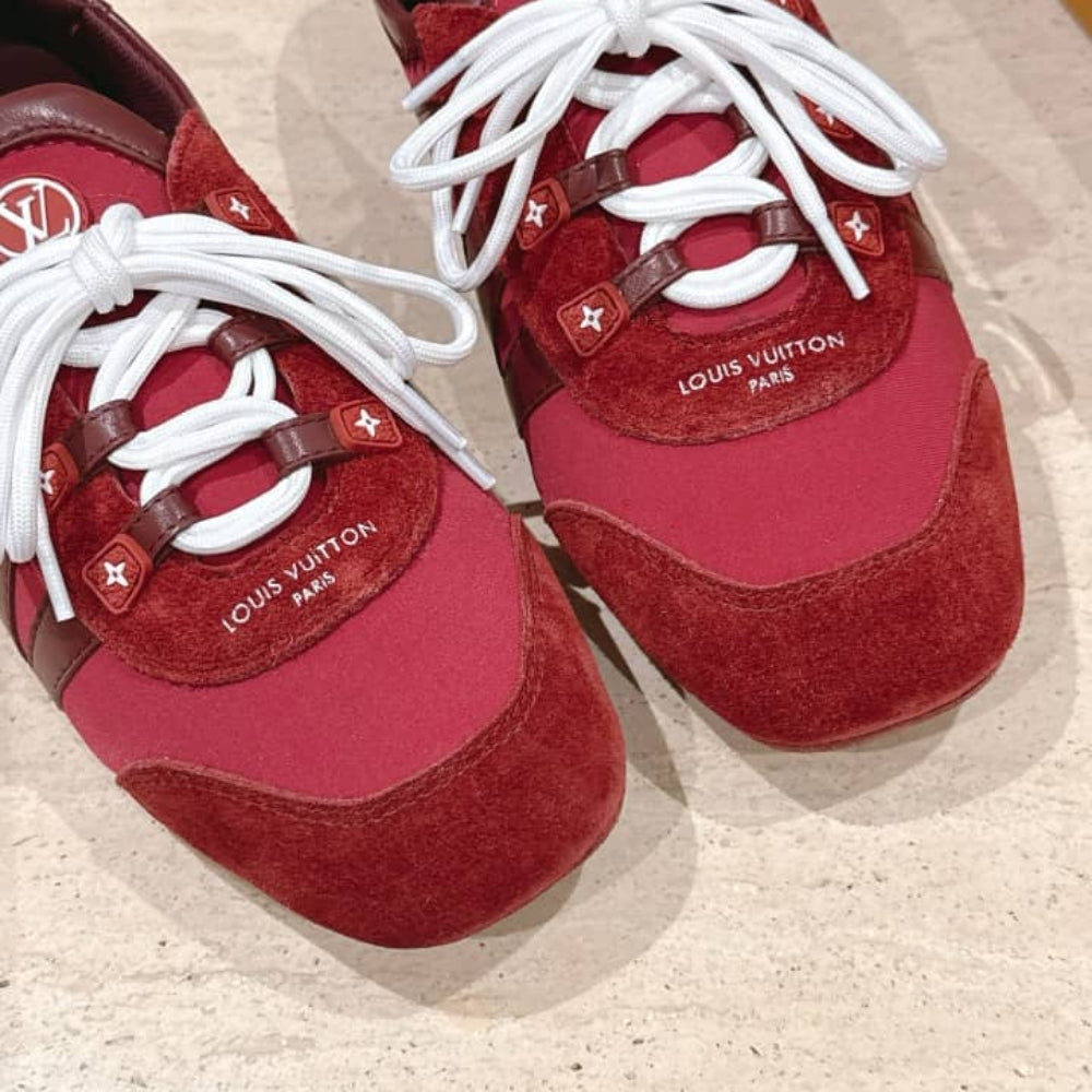 Louis Vuitton LV Sneakerina Bordeaux Red 1AIVJI