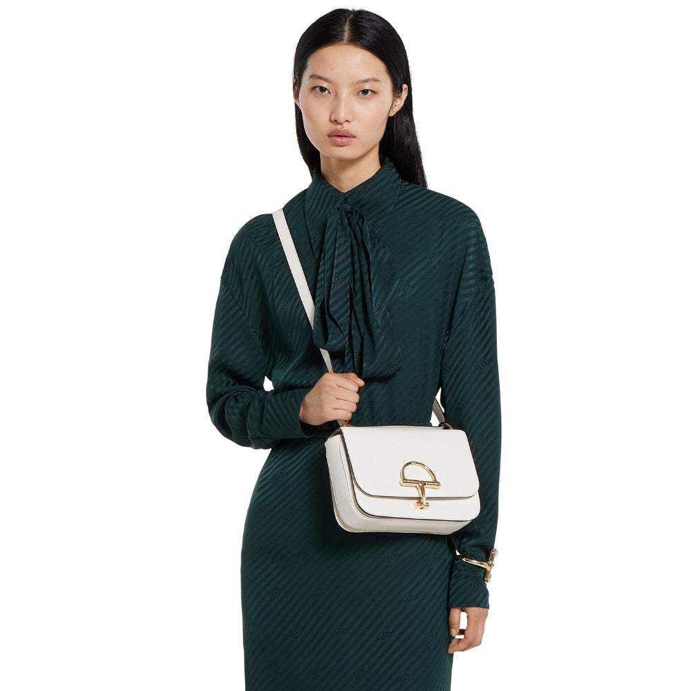 Gucci Siena Small Shoulder Bag Ivory 21Cm