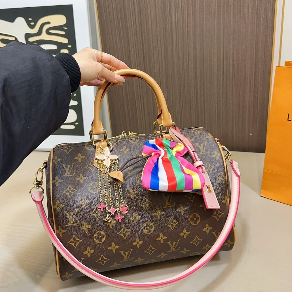 Louis Vuitton Speedy Soft 30 Monogram Canvas Brown 30Cm M26498