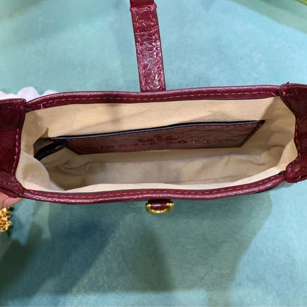 Gucci Jackie Notte Mini Bag Rosso Ancora Red 19Cm 782889 0P50G 6207