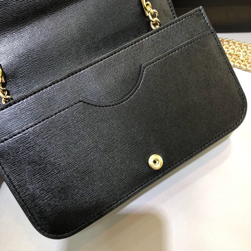 Gucci Horsebit 1955 Wallet With Chain Black 20Cm 621892 0YK0G 1000