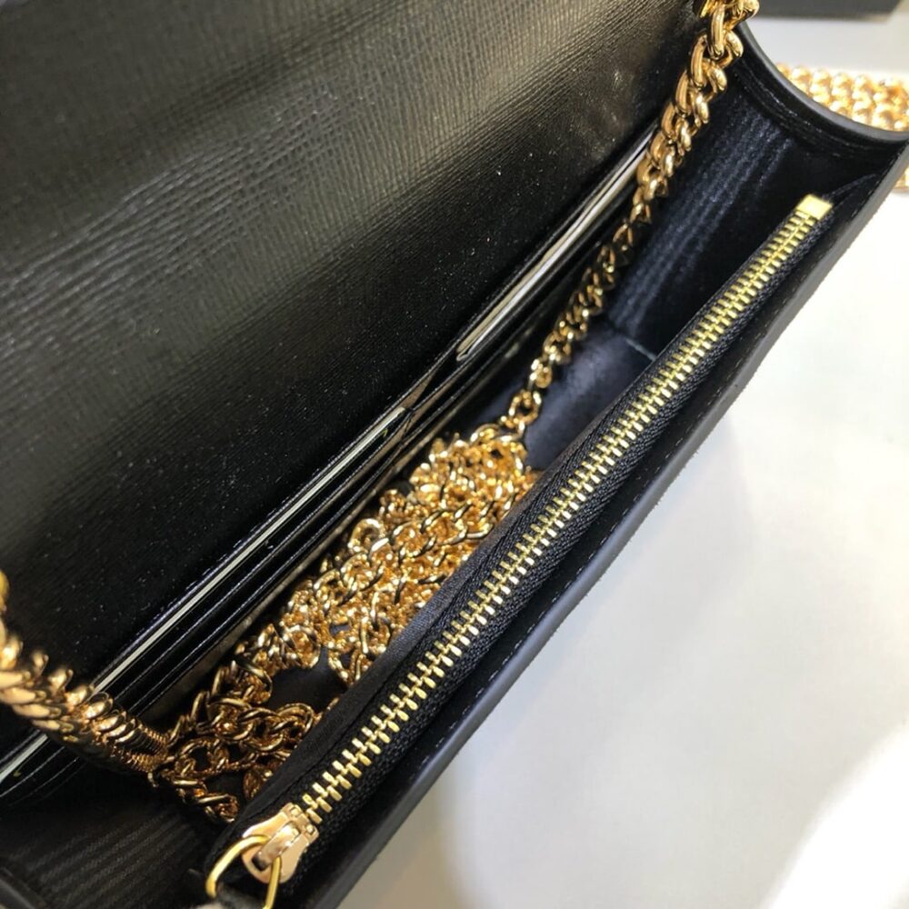 Gucci Horsebit 1955 Wallet With Chain Black 20Cm 621892 0YK0G 1000
