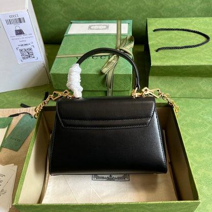 Gucci Horsebit 1955 Mini Bag Black 22Cm 703848 AAA7G 1000