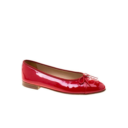 Chanel Red Women’S Ballerinas