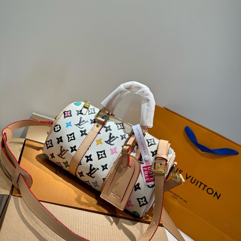Louis Vuitton Speedy 25 Handbag Monogram Canvas In Multicolor 25Cm