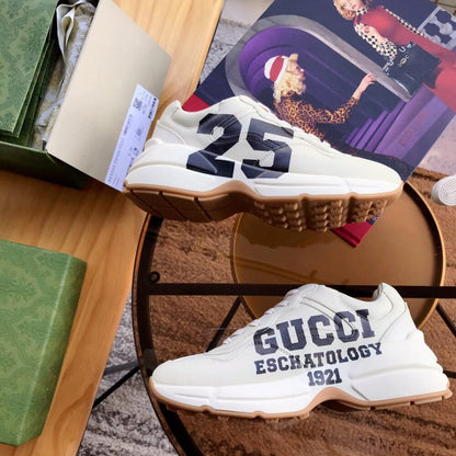 Gucci Rhyton Sneaker With ’25’ ‎663339 2SH00 9522