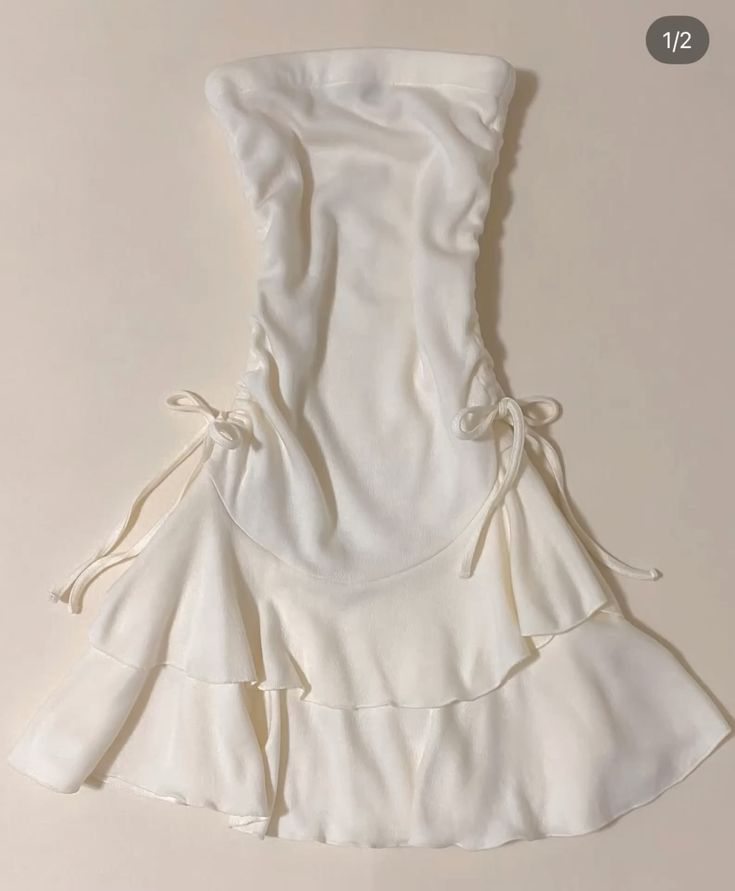 Simple A Line Strapless Satin Chiffon Short Homecoming Dress,Summer 17th Birthday Dress GG4268