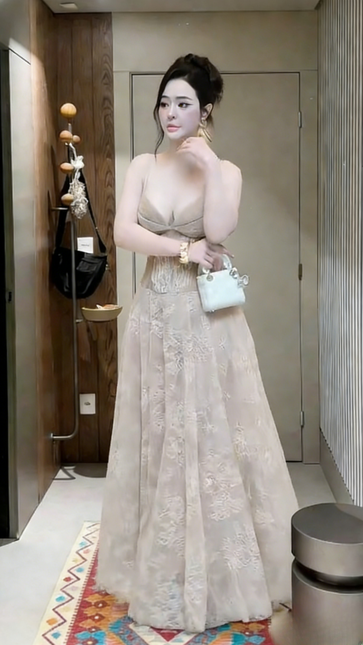 Sexy A Line Spaghetti Straps Tulle Lace Long Prom Dress,Evening Dress GG5654