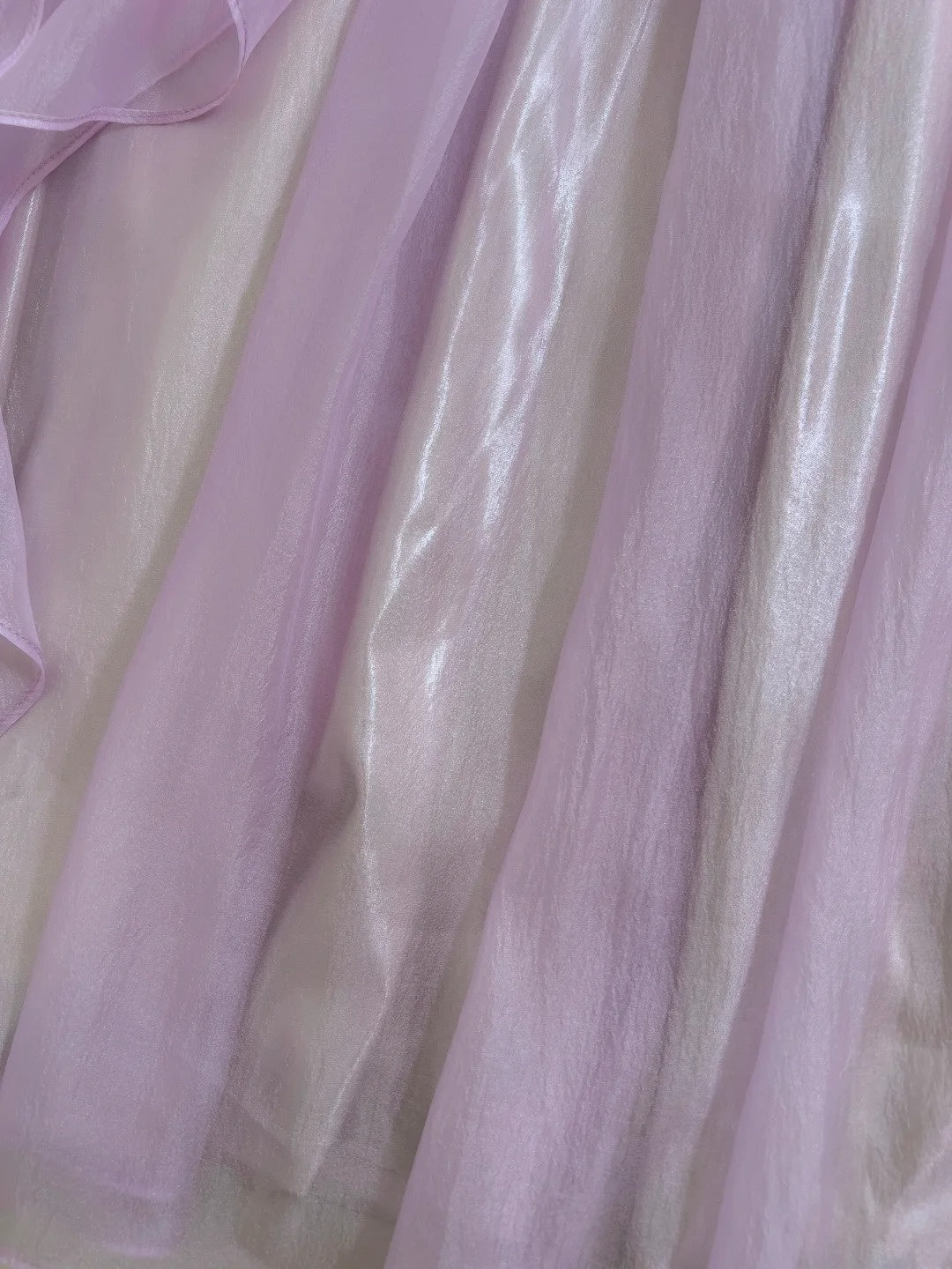 Lustrous Spaghetti Straps Purple Prom Dress Tulle A-Line Evening Dress GG5926