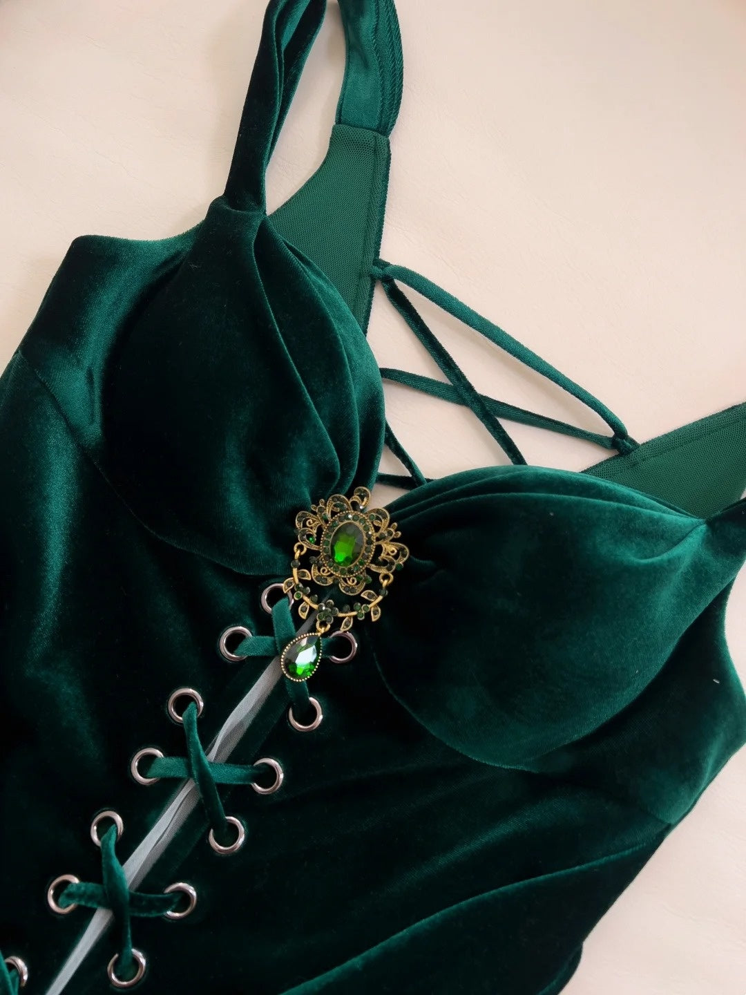 Modern Sweetheart Dark Green Prom Dress Velvet Sheath Evening Dress GG5950