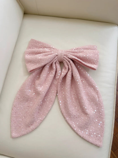 Sweet Pink Homecoming Dress Sequins Bow A-Line Birthday Dress GG5954