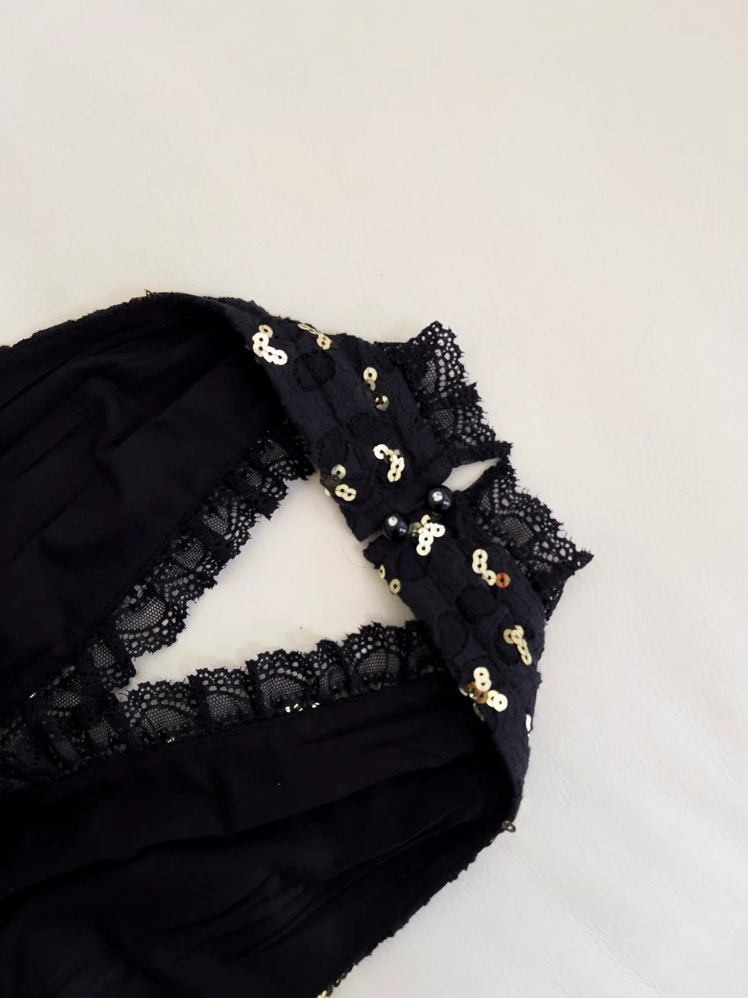 Playful Halter Neck Black Prom Dress Sequins Jaquard A-Line Evening Dress GG5965