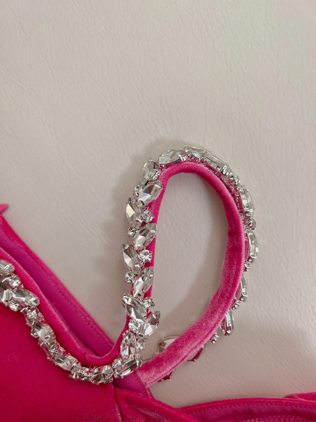 Unique Long Sleeve Hot Pink Homecoming Dress Beaded A-Line Birthday Dress GG6040