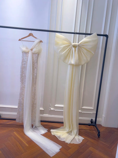 Glittering Spaghetti Straps Beige Prom Dress Sequins A-Line Evening Dress GG6052