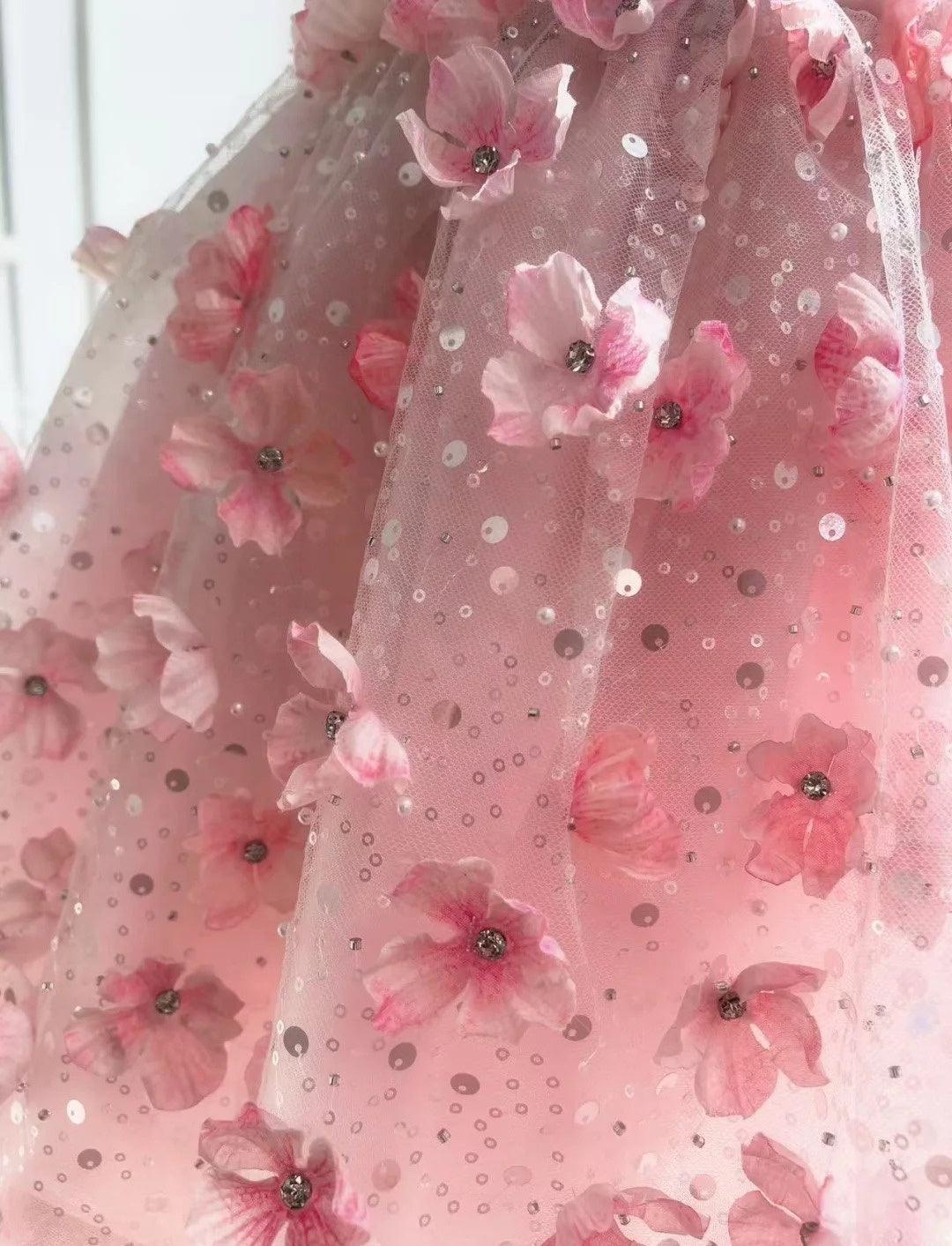 Charming Strapless Pink Homecoming Dress Appliques A-Line Sequins Birthday Dress GG6055