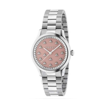 Gucci G Timeless Automatic Pink Dial 38Mm