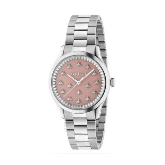 Gucci G Timeless Automatic Pink Dial 38Mm
