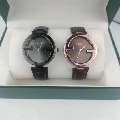 Gucci Interlocking Watch Brown Dial 29Mm