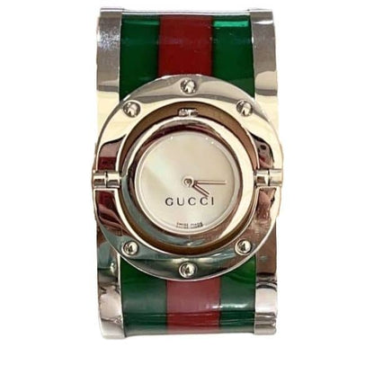 Gucci 112 The Twirl White Dial 33Mm