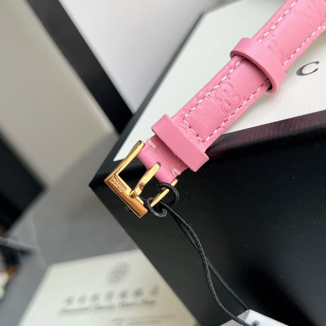 Gucci G Timeless Watch Pink Dial 27Mm