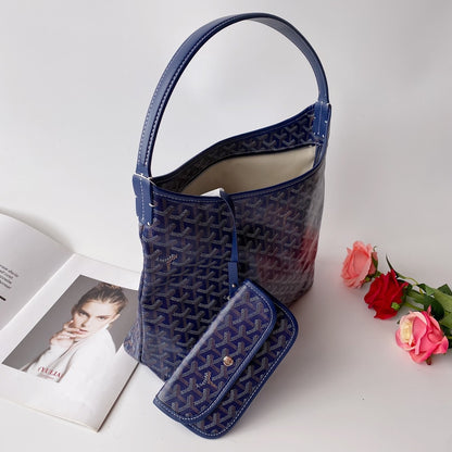 GOYARD BOH?ME HOBO BAG NAVY BLUE 42CM BOHEMEPMLTY12CL12P