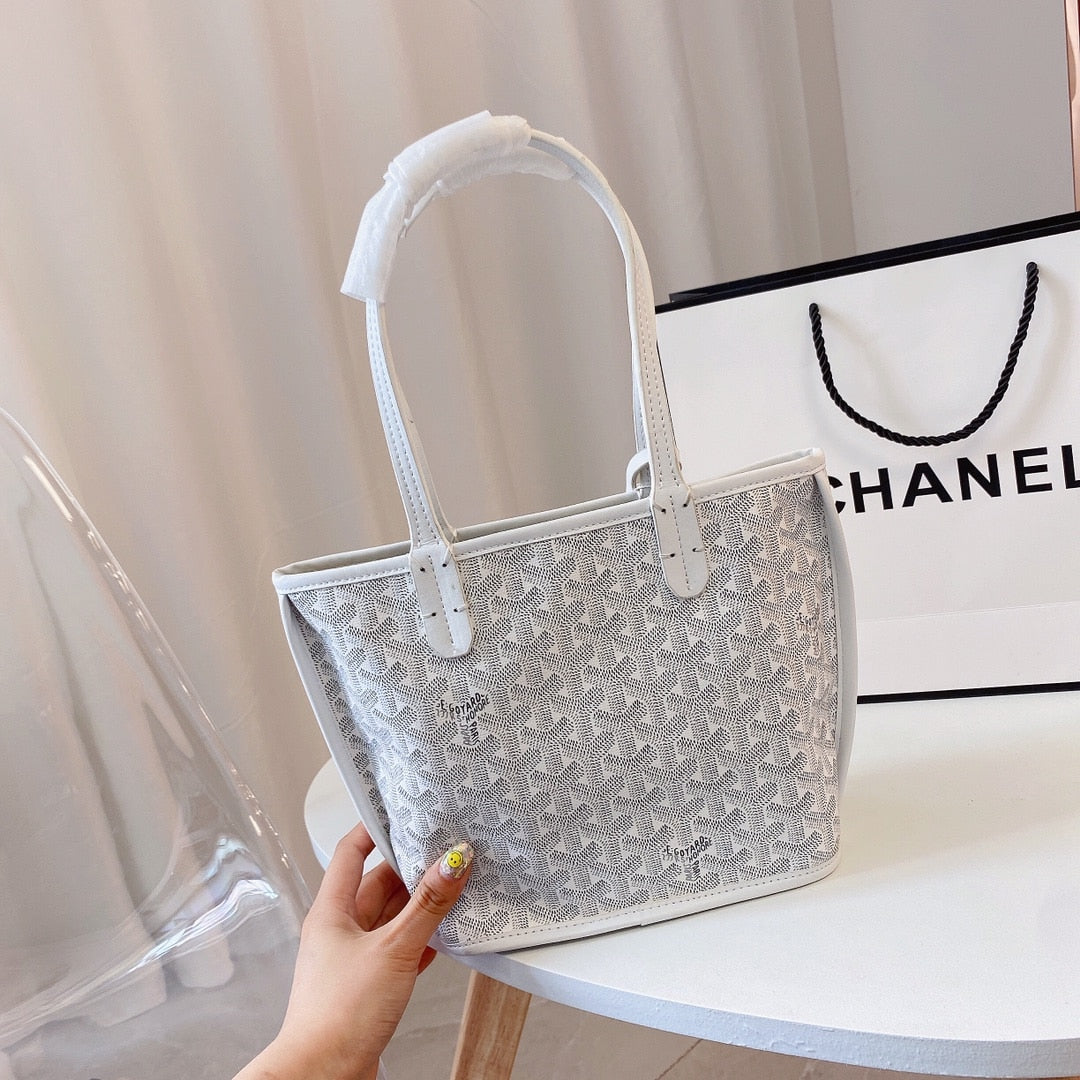 GOYARD ANJOU MINI BAG WHITE 21CM ANJOUSMINCG50TY50P