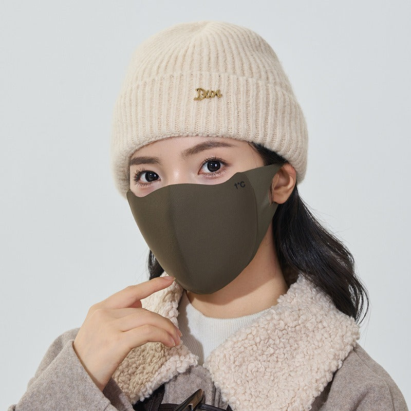-Maillard Mask Autumn/Winter Warm Mask Riding Windproof and Cold Keeping Mask(1 piece)