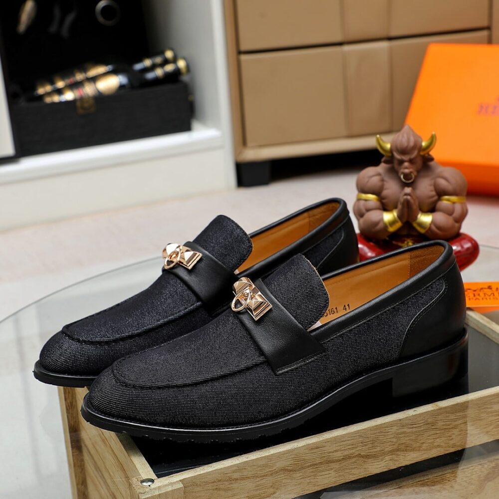 Hermes Blaise Loafer Black