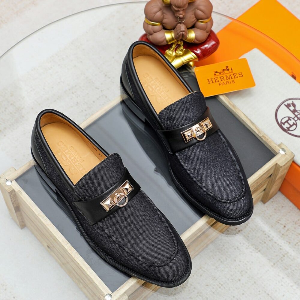 Hermes Blaise Loafer Black