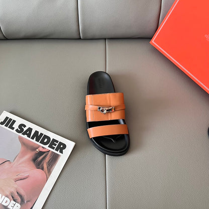 HERMES JACKSON SANDAL NATUREL H H251863ZHNH410