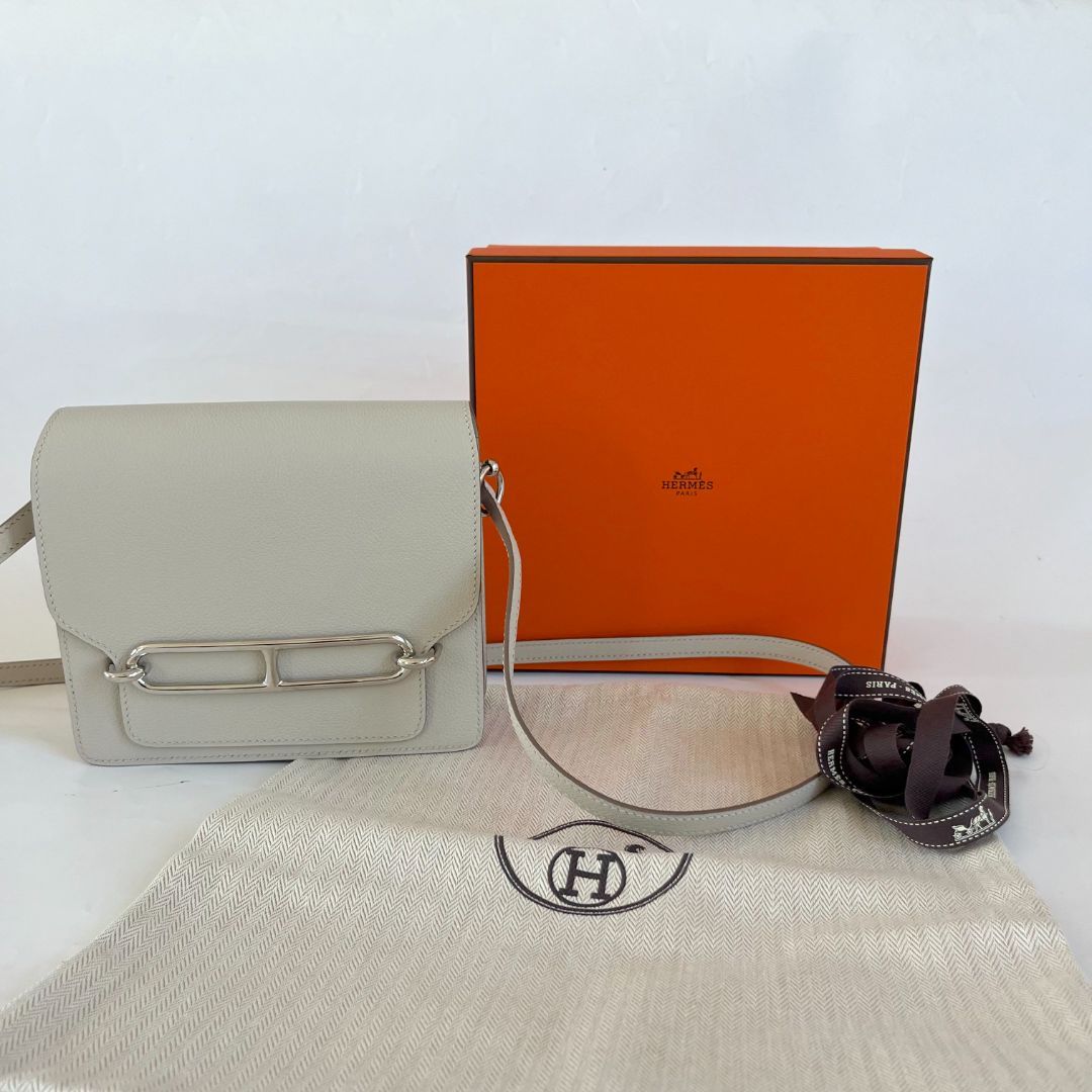 Hermès Beton Evercolor Roulis 18 Mini Bag