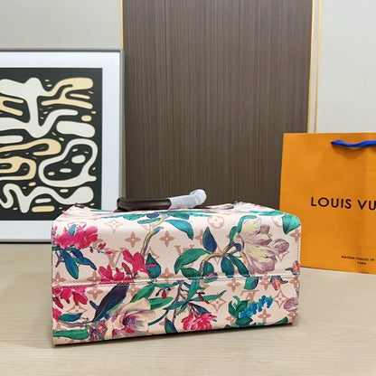 Louis Vuitton Onthego MM Monogram Canvas Dune 32cm