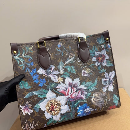 Louis Vuitton Onthego MM Monogram Canvas Ebene 32cm