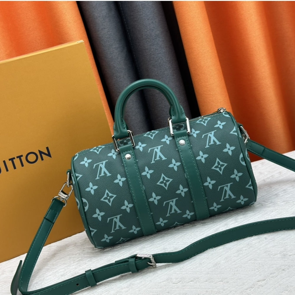 Louis Vuitton Keepall Bandoulière 25 Monogram Green 25Cm