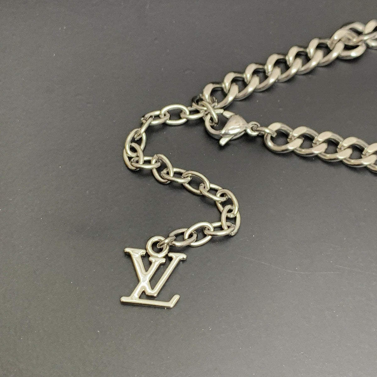 LOUIS VUITTON MONOGRAM ROW BRACELET BRASS M1598A