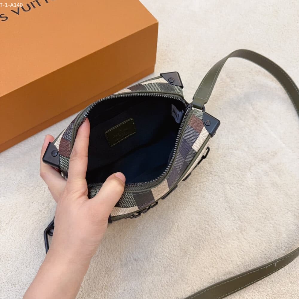 Louis Vuitton Mini Soft Trunk Green 20Cm M24581
