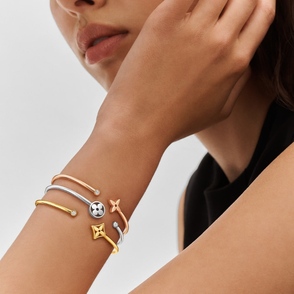 Louis Vuitton Idylle Blossom Twist Bracelet Q95532