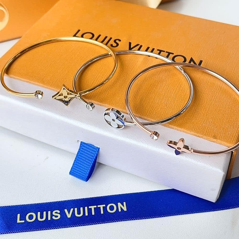 Louis Vuitton Idylle Blossom Twist Bracelet Q95532