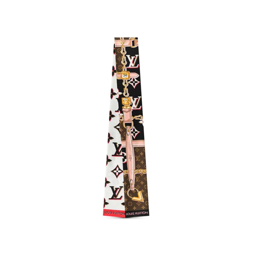 Louis Vuitton Perfect Match Silk Brown 120Cm