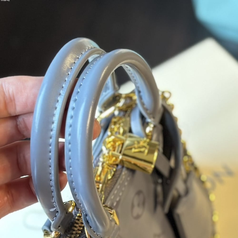 Louis Vuitton Alma BB Gris Trianon 18Cm M12561