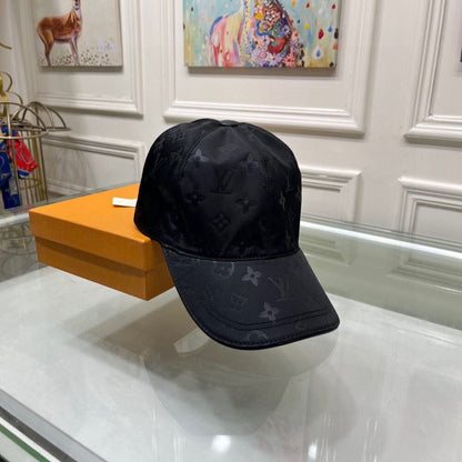 Louis Vuitton Monogram Cap Black