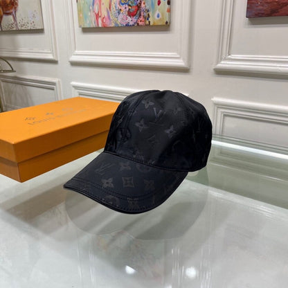 Louis Vuitton Monogram Cap Black