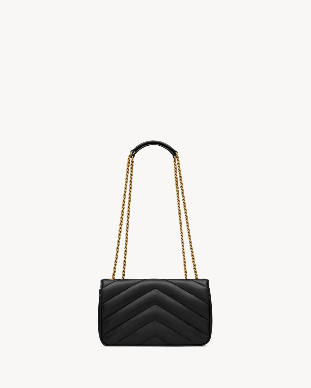 Saint Laurent LOULOU small in MATELASSÉ lambskin