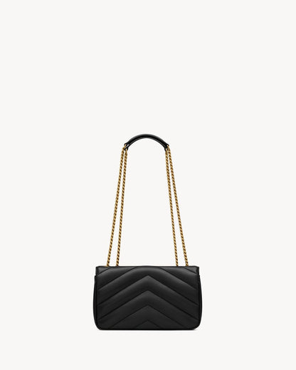 Saint Laurent LOULOU small in MATELASSÉ lambskin