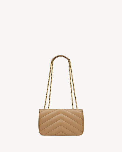 Saint Laurent LOULOU small in MATELASSÉ lambskin