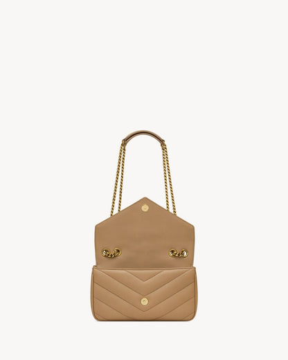 Saint Laurent LOULOU small in MATELASSÉ lambskin