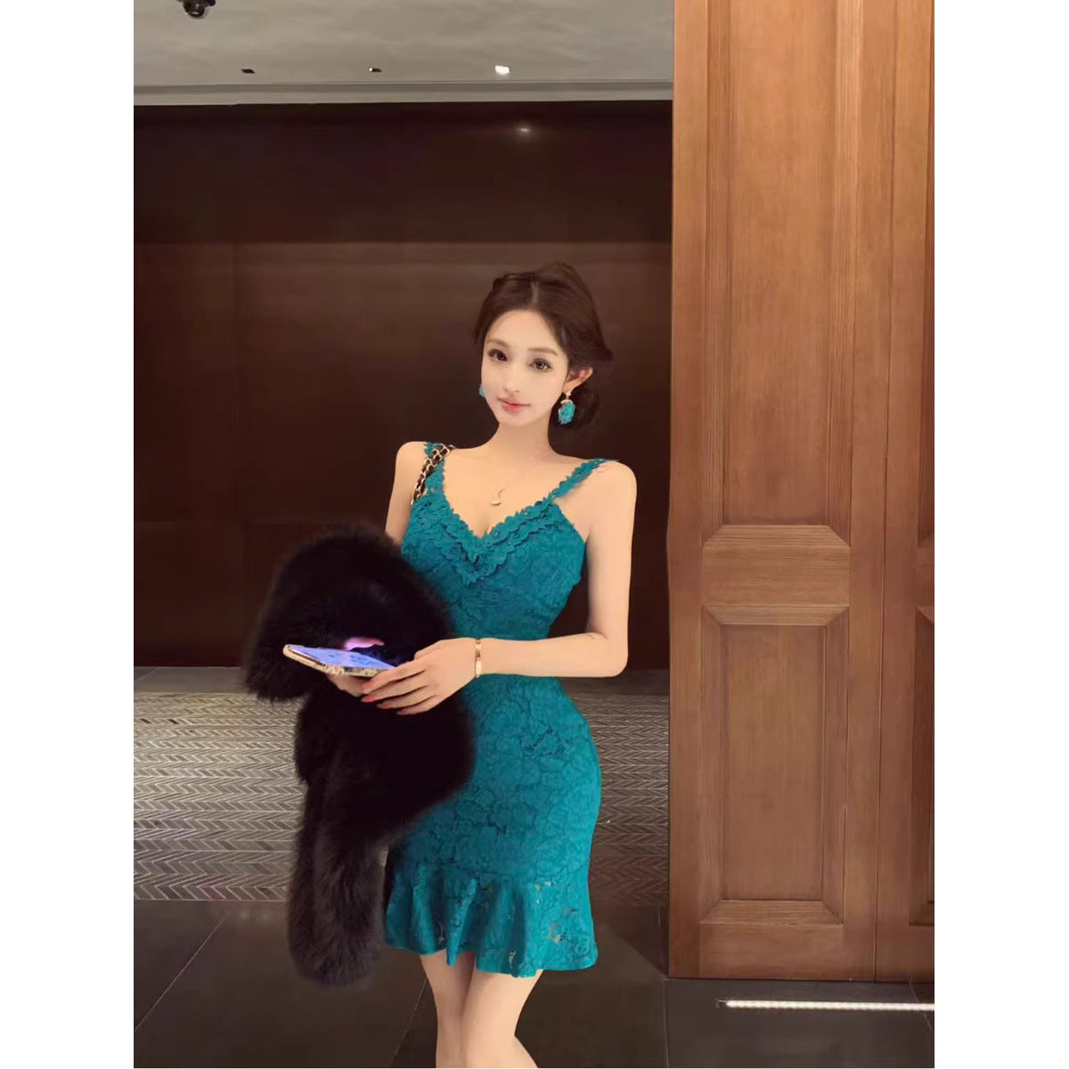 New women's dress 12224