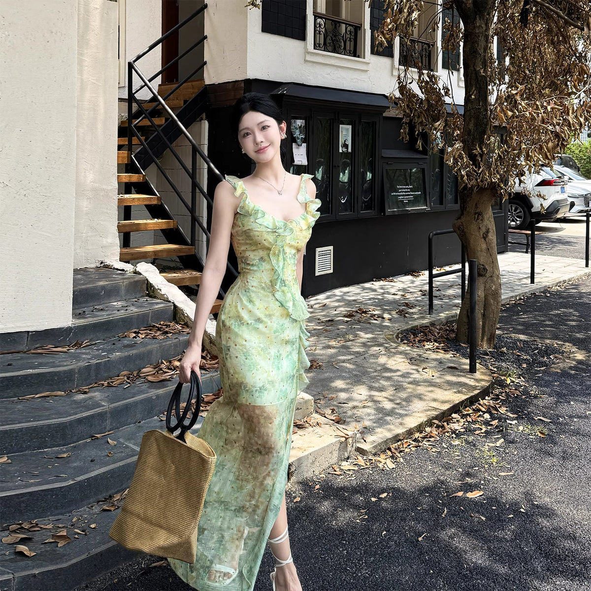 New women's dress 12075