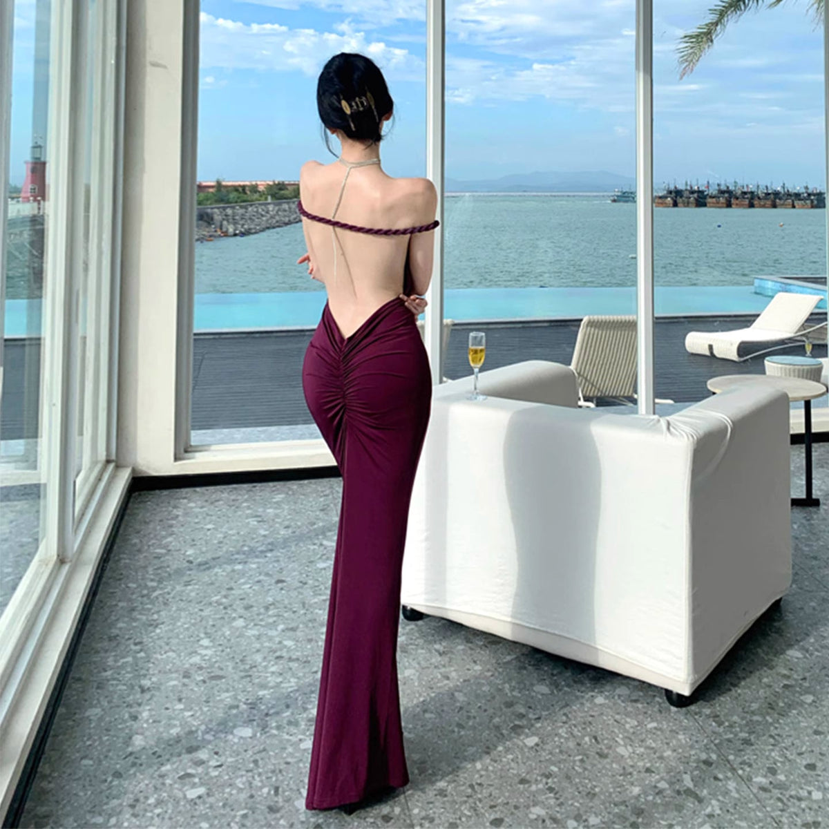 New women's dress 11841